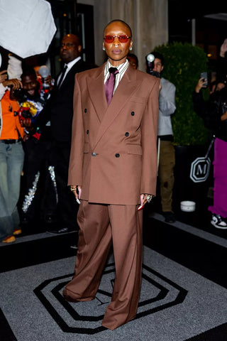 Cynthia Erivo's Power Suit Is An Invitation to Wear Ties This Spring