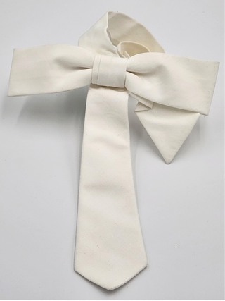 White Grace Bow Tie
